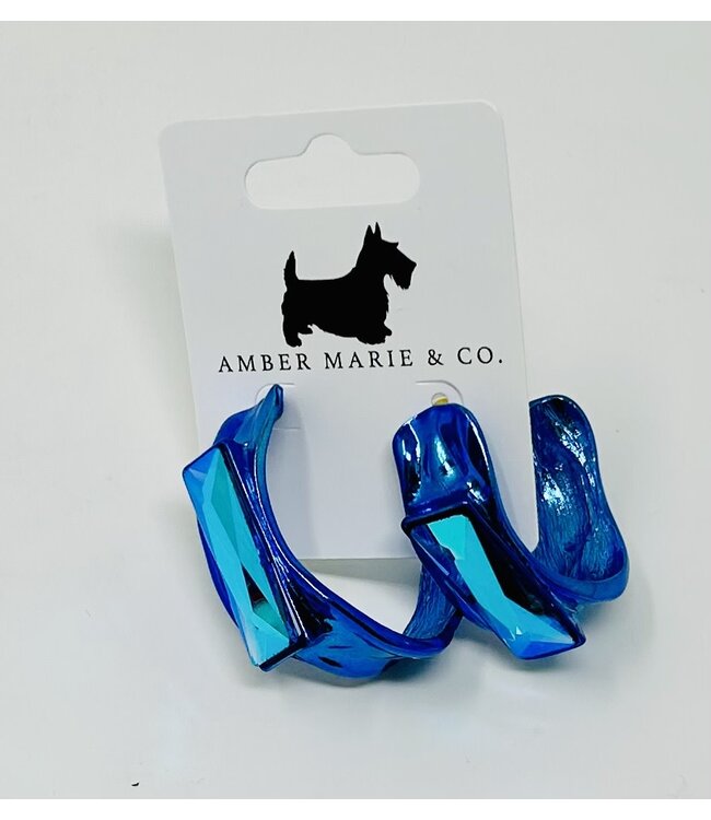 Funky Crystal Color Hoop