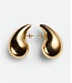 Metal Tears Charm Earring - Bottega Veneta Dupes