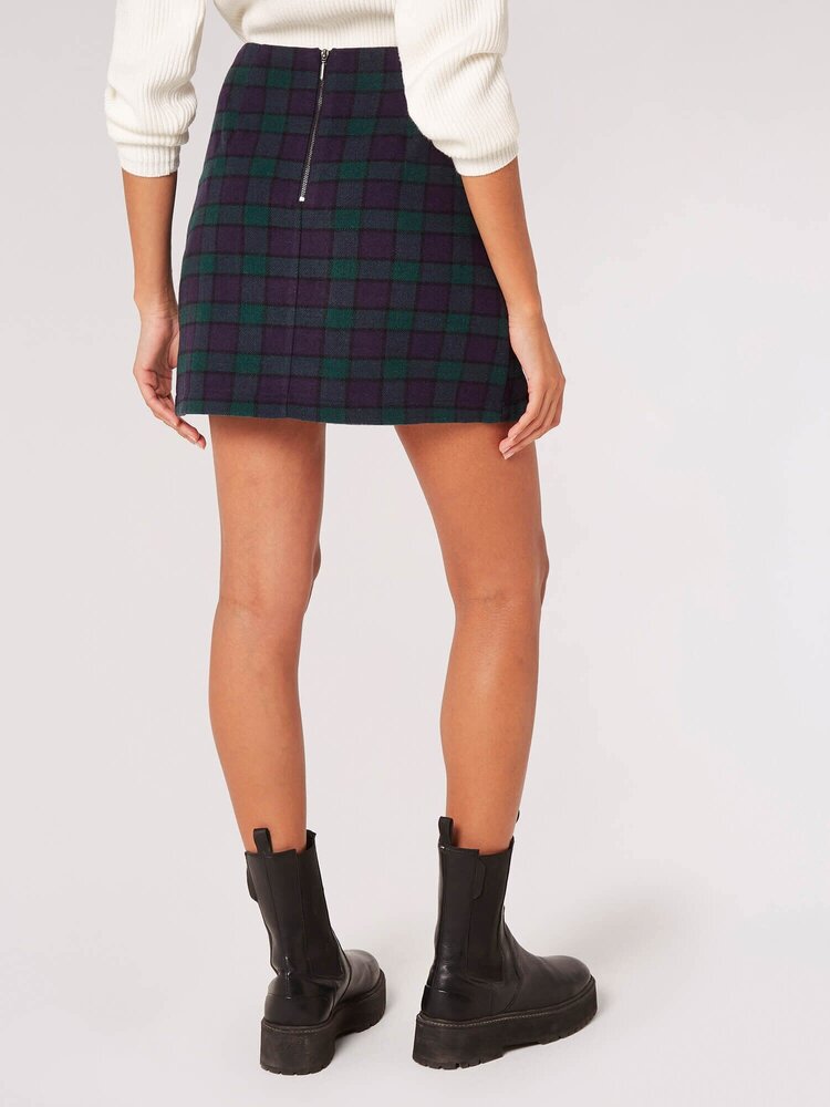 Hannah Tartan Classic AP Skirt - Amber Marie and Company