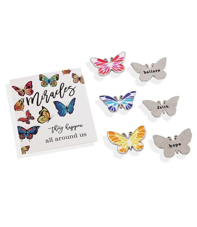 Butterfly Token BELIEVE/FAITH/HOPE/MIRACLE