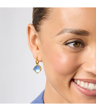 JULIE VOS Honeybee Hoop & Charm Earring