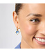 JULIE VOS Honeybee Hoop & Charm Earring