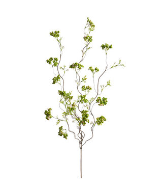 36” Green Sedum Berry Branch