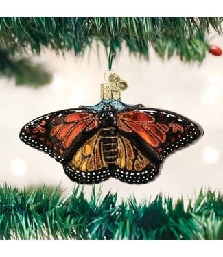 OLD WORLD CHRISTMAS Monarch Butterfly Ornament