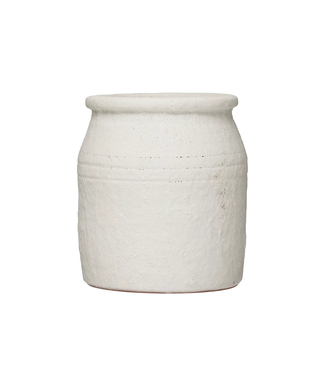 Distressed Coarse Terracotta Crock