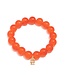 Glass Bead Stretch Bracelet