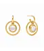 JULIE VOS Astor 6-in-1 Charm Earring