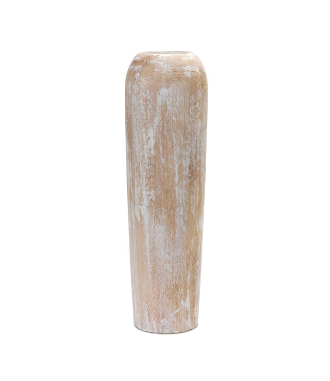 Wood Vase