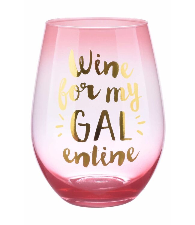 Wine for May Galantine 20oz. Stemless Wine Glass
