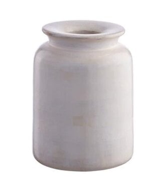 Wood Vase - Whitewashed