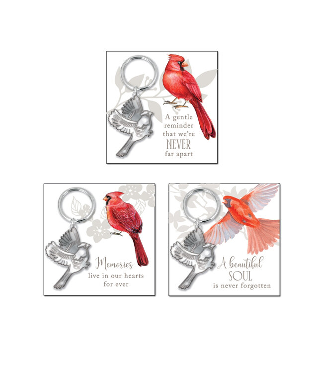 Cardinal Keychain
