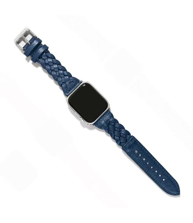 BRIGHTON Sutton Braided Leather Watch Band