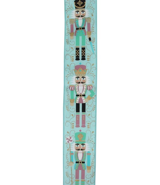 2.5"X10ft Nutcrackers Ribbon