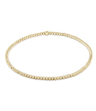 ENEWTON Classic Gold 2mm Bead Bracelet