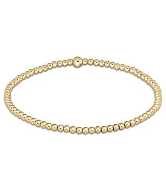 ENEWTON Classic Gold 2.5mm Bead Bracelet