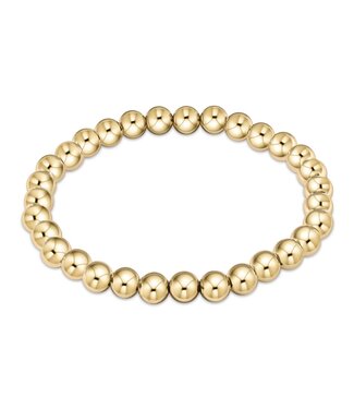ENEWTON Classic Gold 6mm Bead Bracelet