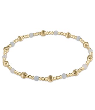 ENEWTON Dignity Sincerity Pattern 4mm Bead Bracelet - Pearl