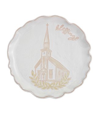 Church Blessing Platter