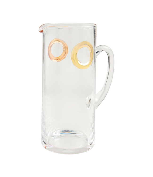 Gold Ring Pitcher