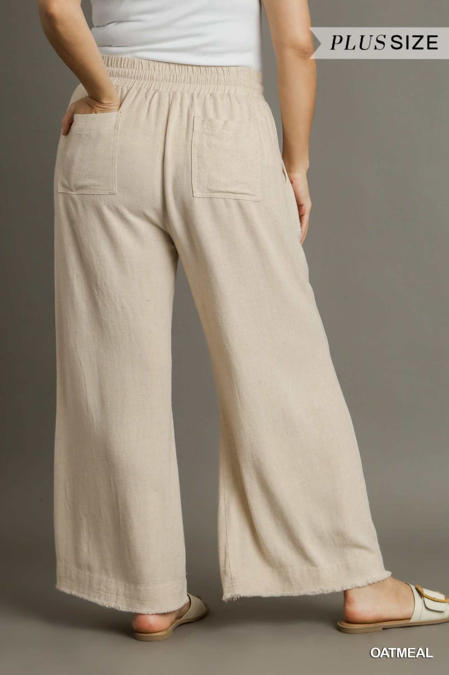 Gianna Tall Pants - White, Mature Women's Clothing