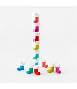 Flocked Boot Orn