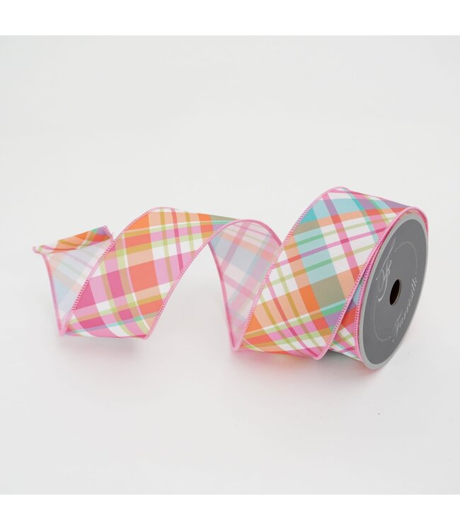 Gumdrop Plaid Ribbon