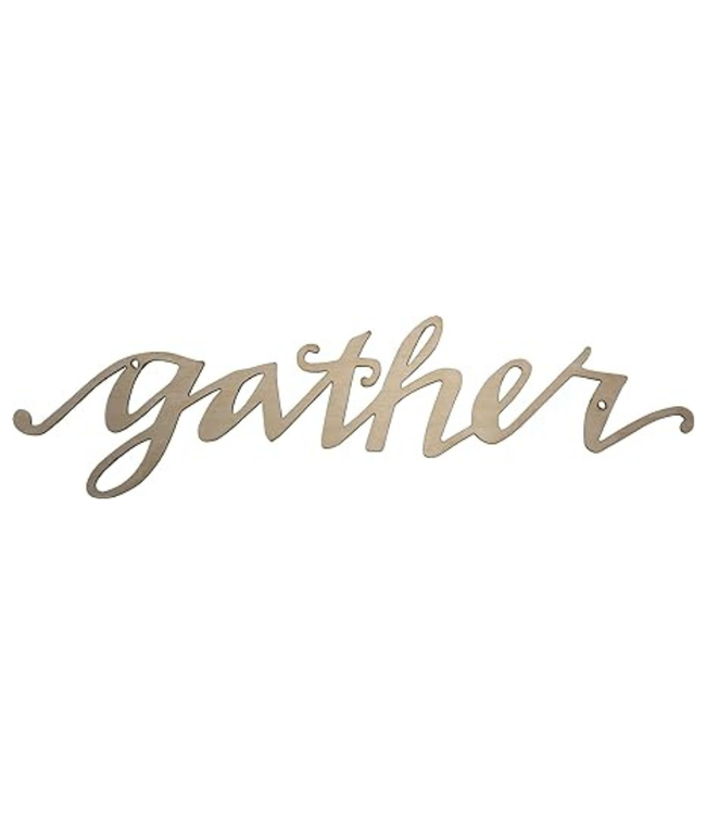 GATHER- METAL WORD