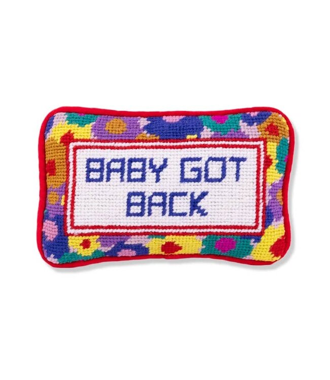 Baby Got Back Mini Needlepoint Pillow
