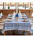 POMEGRANATE Tapestry Dark Blue Tablecloth