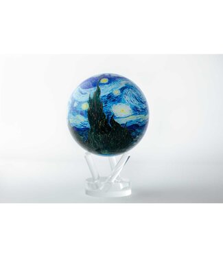 MOVA INTERNATIONAL 4.5" Van Gogh Starry Night Globe W/ Base