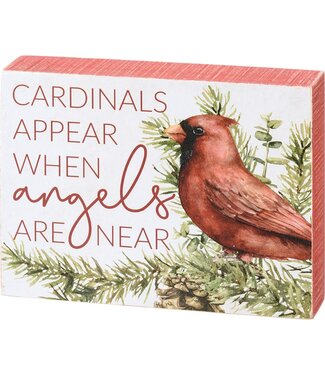 Box Sign -  Cardinals