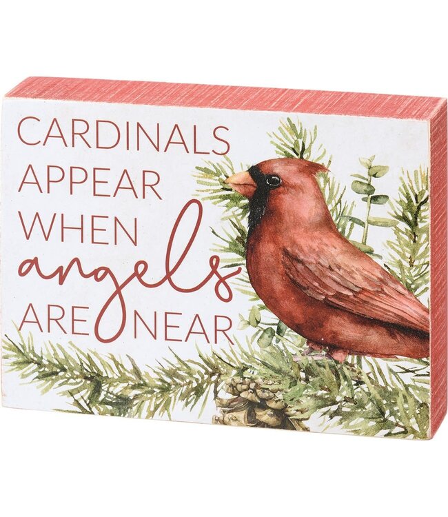 Box Sign -  Cardinals