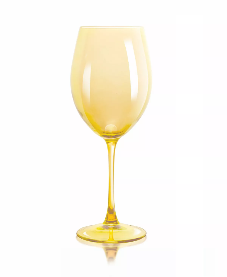 Carnival AP Wine Glass Amber Marie and Company