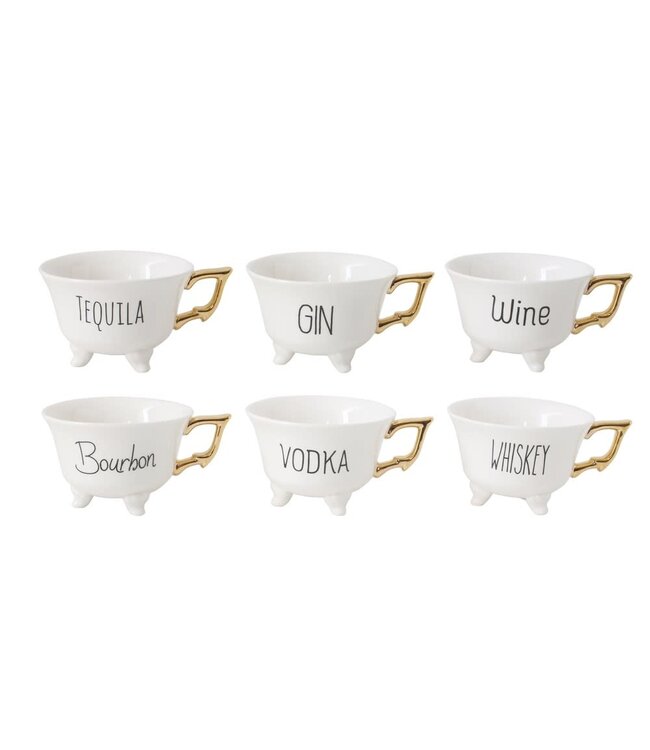 Stoneware Footed Cup