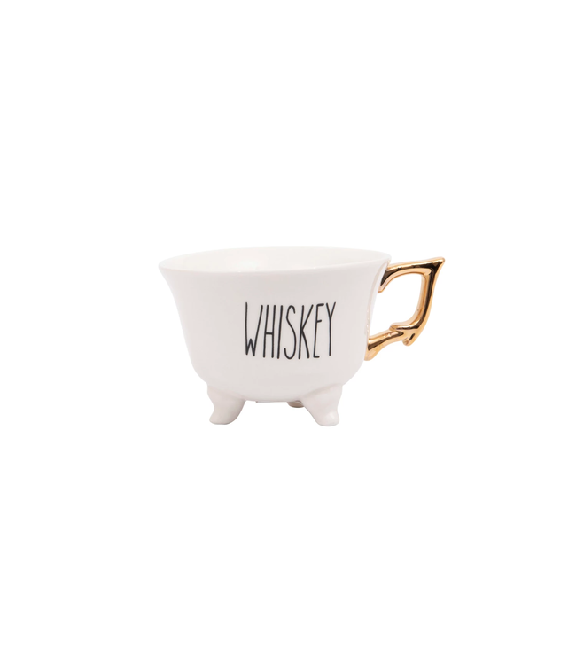 Stoneware Footed Cup