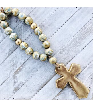 Blessing Beads with Large Cross