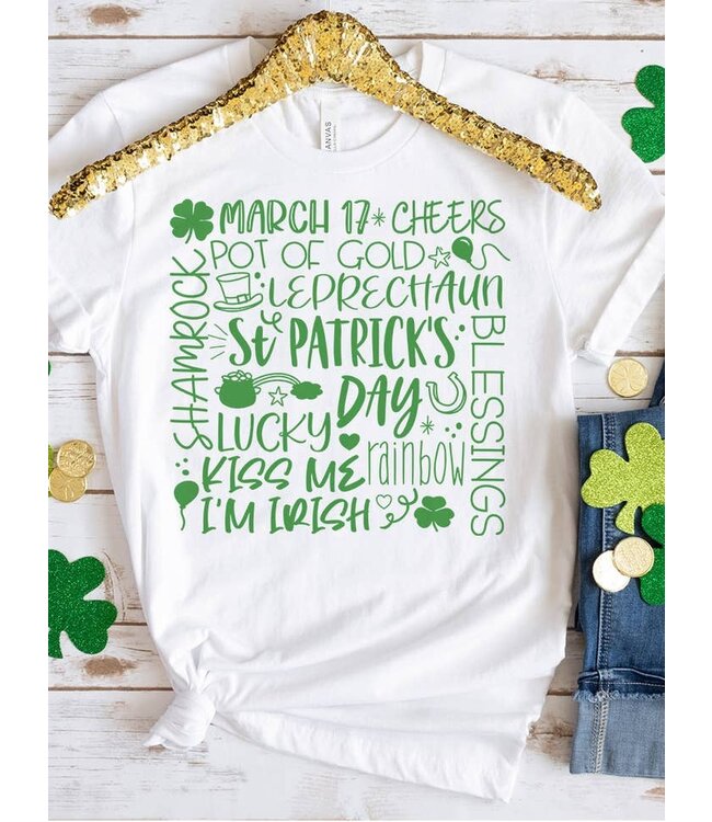 St Patricks Day - March 17th Irish Leprechaun Gold T-Shirt