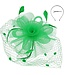 Floral Mesh Netting Veil Fascinator W Headband