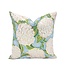 Gold Foil Hydrangeas Pillow