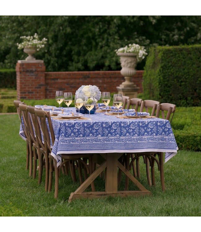 POMEGRANATE Pomegranate Blue Tablecloth