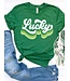 St Patricks Day - Lucky Retro T-Shirt