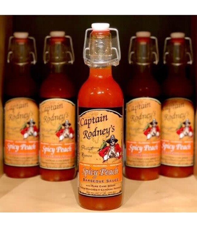 Captain Rodney's Spicy Peach BBQ Sauce