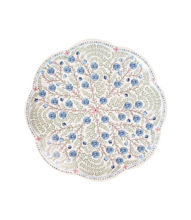 JULISKA Villa Seville Scalloped Dessert/Salad Plate - Chambray