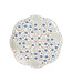 JULISKA Villa Seville Scalloped Dessert/Salad Plate - Chambray