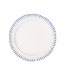 JULISKA Sitio Stripe Dessert/Salad Plate