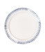 JULISKA Sitio Stripe Dinner Plate