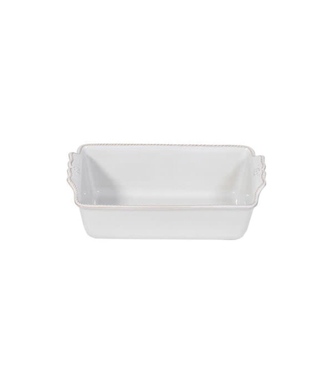 JULISKA Berry & Thread Loaf Pan - Whitewash