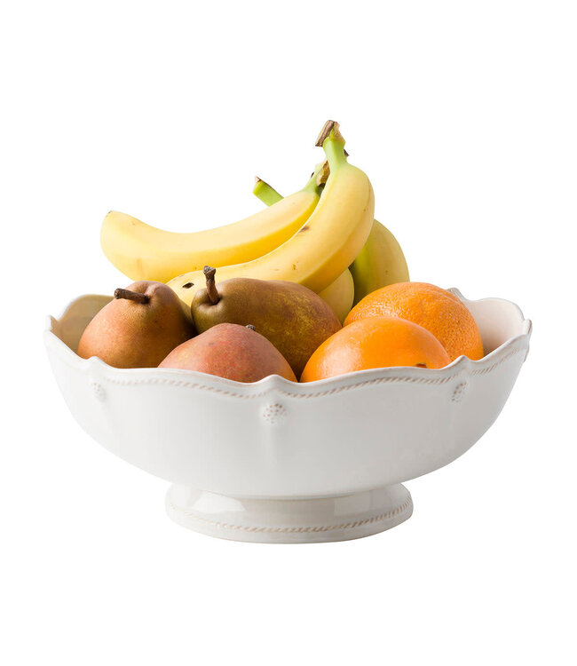 JULISKA Berry & Thread Footed Fruit Bowl - Whitewash