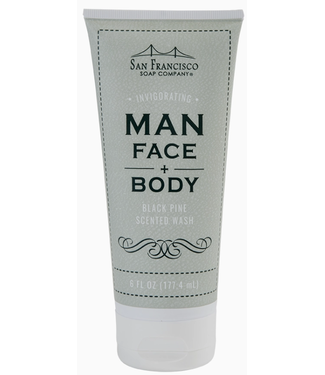 SFS-Man Face & Body Wash 6oz
