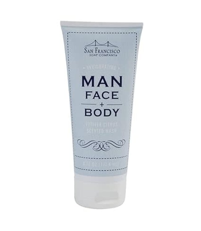 SFS-Man Face & Body Wash 6oz